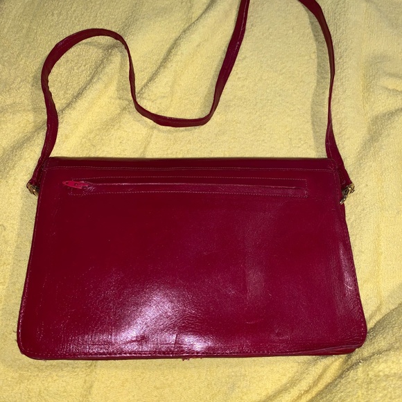 Red 80's Multipocket purse - Picture 6 of 6